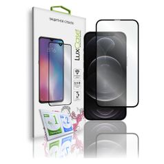 Защитное стекло для экрана LuxCase для Apple iPhone 13 Pro Max 2.5D, 1 шт, черный [78528] (1594093)