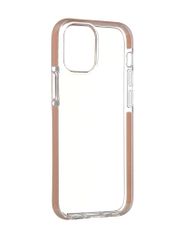 Чехол Gurdini для APPLE iPhone 12 Mini Crystall Ice Silicone Pink 913019 (800104)