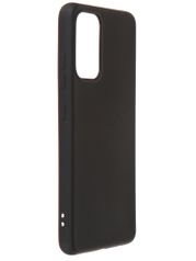 Чехол DF для Samsung Galaxy A32 (4G) с микрофиброй Silicone Black sOriginal-25 (823264)