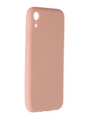 Чехол Pero для APPLE iPhone XR Liquid Silicone Pink PCLS-0003-PK (789309)