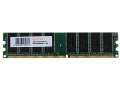 Модуль памяти Qumo 1GB DDR 400MHz DIMM 184pin CL3 QUM1U-1G400T3 (831843)