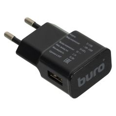Сетевое зарядное устройство Buro TJ-159b, USB, 2.1A, черный (338743)