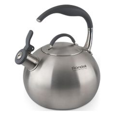 Металлический чайник Rondell Ball, 3л, стальной [0495-rd-01] (1421505)