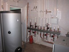 Отопление и водоснабжение  домов