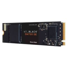 SSD накопитель WD Black SN750 WDS100T1B0E 1ТБ, M.2 2280, PCI-E 4.0 x4, NVMe (1598416)