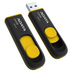 USB Flash Drive 64Gb - A-Data DashDrive UV128 USB 3.0 AUV128-64G-RBY (92386)