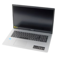 Ноутбук Acer Aspire 5 A517-52-3340, 17.3", IPS, Intel Core i3 1115G4 3.0ГГц, 8ГБ, 1000ГБ, 128ГБ SSD, Intel UHD Graphics , Endless, NX.A5DER.006, серебристый (1439610)