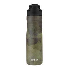 Термос-бутылка CONTIGO Couture Chill, 0.72л, черный/ зеленый (1512760)