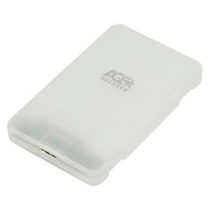 Внешний корпус для HDD/SSD AgeStar 3UBCP3, белый (391079)
