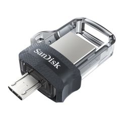 Флешка USB Sandisk Ultra Dual drive 32ГБ, USB3.0, черный [sddd3-032g-g46] (483565)