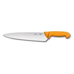 Нож кухонный Victorinox Swibo (5.8451.21) стальной разделочный для мяса лезв.210мм прямая заточка же (1416058)