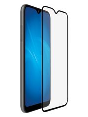 Закаленное стекло DF для Samsung Galaxy A12 Full Screen + Full Glue Black sColor-111 (803016)