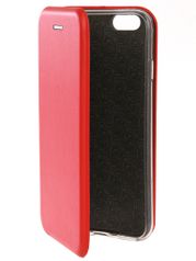 Аксессуар Чехол Innovation для APPLE iPhone 6 / 6S Book Silicone Red 12139 (588857)