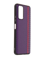 Чехол G-Case для Xiaomi Redmi Note 10 Pro Carbon Purple GG-1470 (865781)