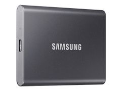 Твердотельный накопитель Samsung Portable T7 1Tb Grey MU-PC1T0T/WW Выгодный набор + серт. 200Р!!! (874699)