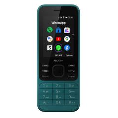 Сотовый телефон Nokia 6300 4G, бирюзовый (1447691)
