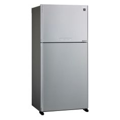 Холодильник SHARP SJ-XG60PMSL, двухкамерный, серебристый (1069941)