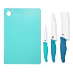 Набор кухонных ножей Xiaomi HuoHou Ceramic Knives & Cutting board Set [hu0020] (1613462)