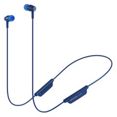Гарнитура Audio-Technica ATH-CLR100BT, Bluetooth, накладные, синий [80000912] (1445158)