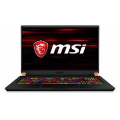 Ноутбук MSI GS75 Stealth 9SD-838RU, 17.3", IPS, Intel Core i7 9750H 2.6ГГц, 16Гб, 512Гб SSD, nVidia GeForce GTX 1660 Ti - 6144 Мб, Windows 10, 9S7-17G111-838, черный (1157607)
