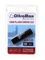 USB Flash Drive 64Gb - OltraMax 320 OM-64GB-320-Black (817944)