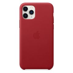 Чехол (клип-кейс) Apple Leather Case, для Apple iPhone 11 Pro, красный [mwyf2zm/a] (1179034)