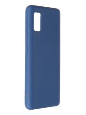 Чехол Krutoff для Samsung Galaxy A41 A415 Silicone Blue 12438 (817637)