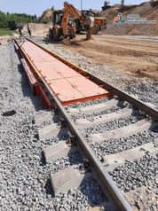 Железнодорожные вагонные весы ВТВ-С для повагонного взвешивания в статике 200 тонн