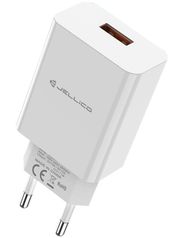 Зарядное устройство JJellico AQC-32 USB QC3.0 White (826649)