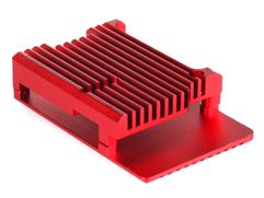Корпус Qumo RS004 для Raspberry Pi 4 Aluminum Case Red (854596)