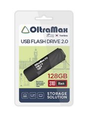 USB Flash Drive 128Gb - OltraMax 310 2.0 Black OM-128GB-310-Black (826021)