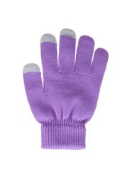 Теплые перчатки для сенсорных дисплеев Activ Purple 124443 (792131)