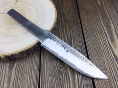 Клинок ручной ковки № 31 из ламинированной дамаской стали для изготовления ножа