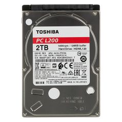 Жесткий диск Toshiba L200 HDWL120UZSVA, 2ТБ, HDD, SATA III, 2.5" (1064626)