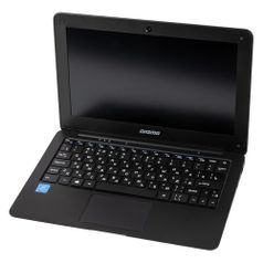 Ноутбук Digma EVE 11 C409, 11.6", IPS, Intel Celeron N3350 1.1ГГц, 4ГБ, 64ГБ SSD, Intel HD Graphics 500, Windows 10 Home, ES2056EW, черный (1442103)