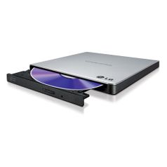 Оптический привод DVD-RW LG GP57ES40, внешний, USB, серебристый, OEM (1122108)