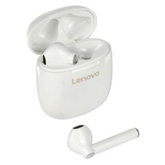 Гарнитура Lenovo HT30, Bluetooth, вкладыши, белый (1417302)
