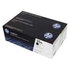 Картридж (двойная упаковка) HP 35A, черный [cb435af] (944244)