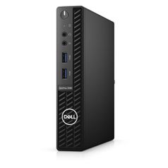 Компьютер Dell Optiplex 3080, Intel Core i3 10105T, DDR4 4ГБ, 128ГБ(SSD), Intel UHD Graphics 630, Windows 10 Professional, черный [3080-9865] (1536693)