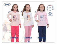 Пижама для девочек - Baykar - 9004 (30569616)