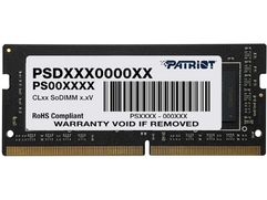 Модуль памяти Patriot Memory Signature DDR4 SO-DIMM 2666MHz PC4-21300 CL19 - 8Gb PSD48G266682S (777888)