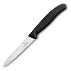 Нож кухонный Victorinox Swiss Classic (6.7733) стальной для чистки овощей и фруктов лезв.100мм пряма (1208256)