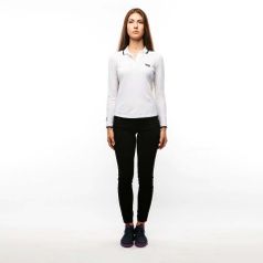 W5 -1503 Рубашка поло женская XL Белый,Cotton 100% (10383)