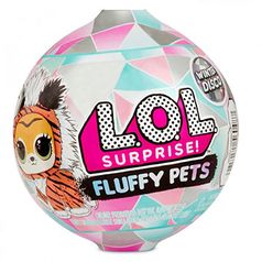 ЛОЛ 6 серия Fluffy Pets питомец Winter Disco оригинал (158)