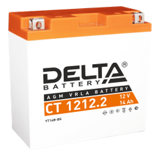 Аккумулятор Delta Battery CT1212.2 (45203)