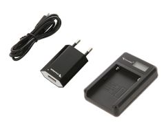 Зарядное устройство Fujimi FJ-UNC-F960 + Адаптер питания USB 1383 (358273)