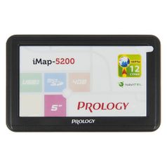 Навигатор PROLOGY iMAP-5200, 5", авто, 4Гб, Navitel, черный (385987)