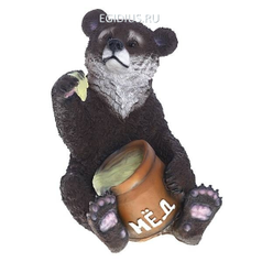 Изделие декоративное Медведь с медом, L32 W44 H50.5 см (25464)