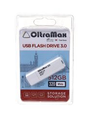 USB Flash Drive 512Gb - OltraMax 320 3.0 White OM-512GB-320-White (830508)