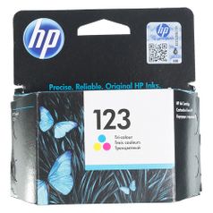 Картридж HP 123, многоцветный / F6V16AE (327624)